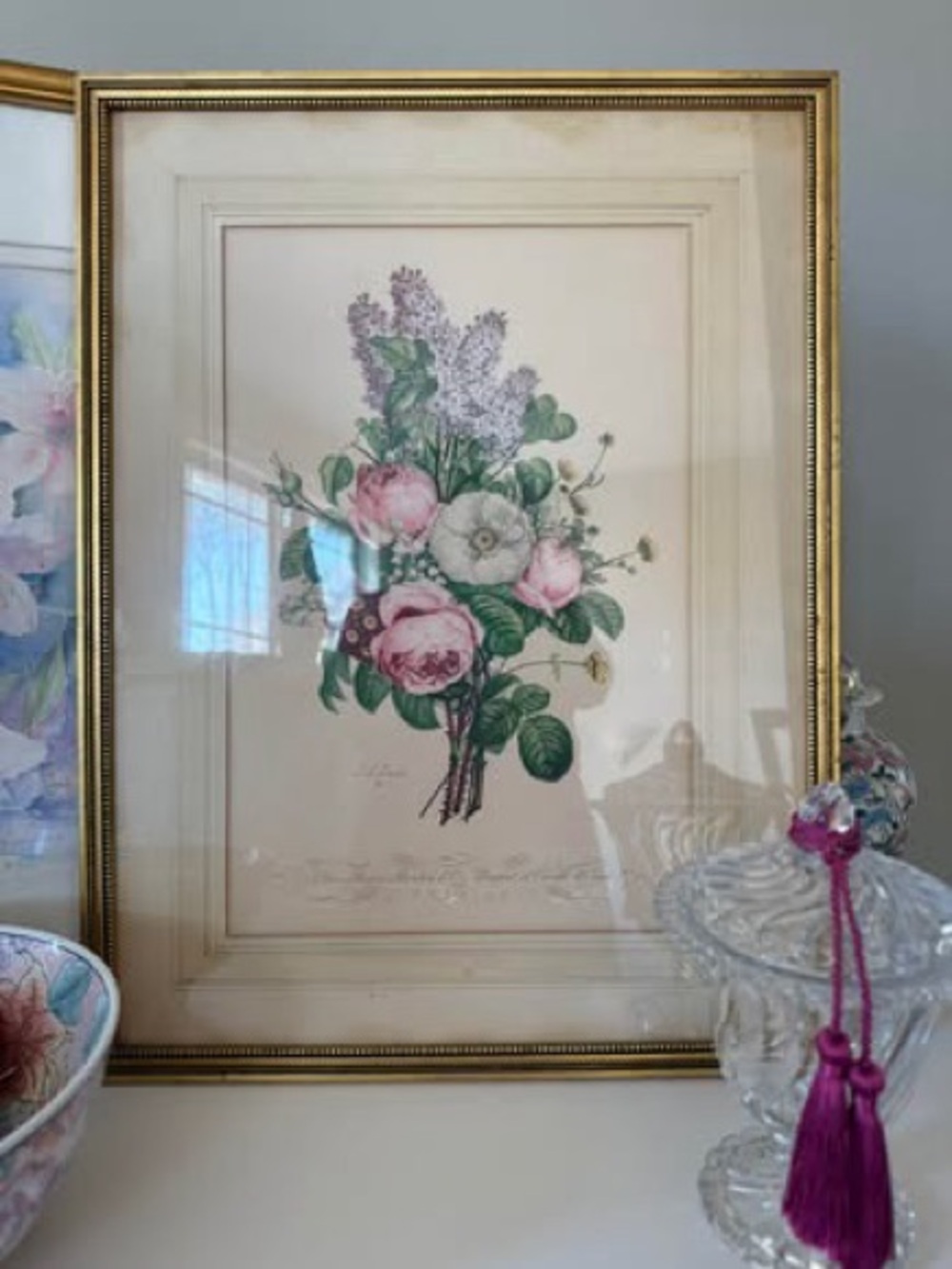 Vintage Framed Botanical Print